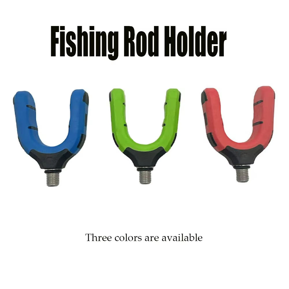 Fishing Rod Pod - 1個入り リグトリップ ヘビーデューティー カープフィッシング ロッドレスト ヘッドグリッパーホルダー