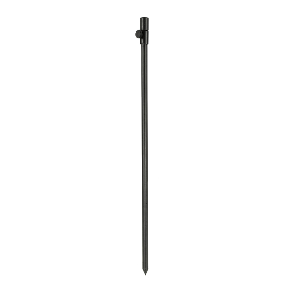 Fishing Rod Pod - 鯉釣り用の調整可能な釣り竿スティック,咬傷アラーム用のレスト,アルミニウム合金,エクステンション,48〜75cm