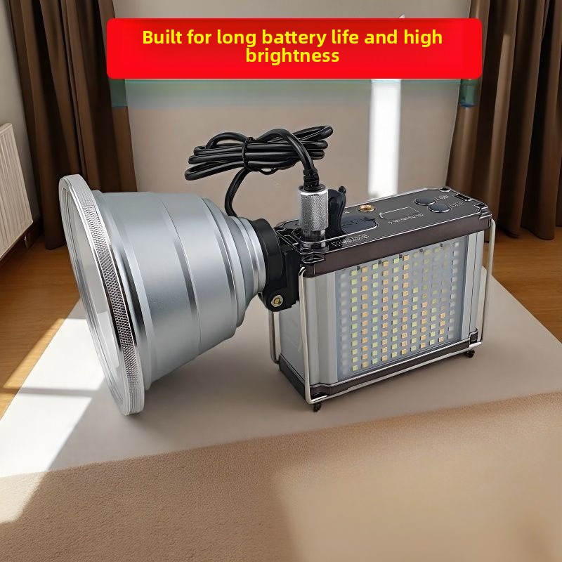 Fishing Equipment Basic - 2026年屋外防水分割式ウエスト充電式ヘッドランプ、基本的な長時間稼働装備、建設、釣り、捜索用