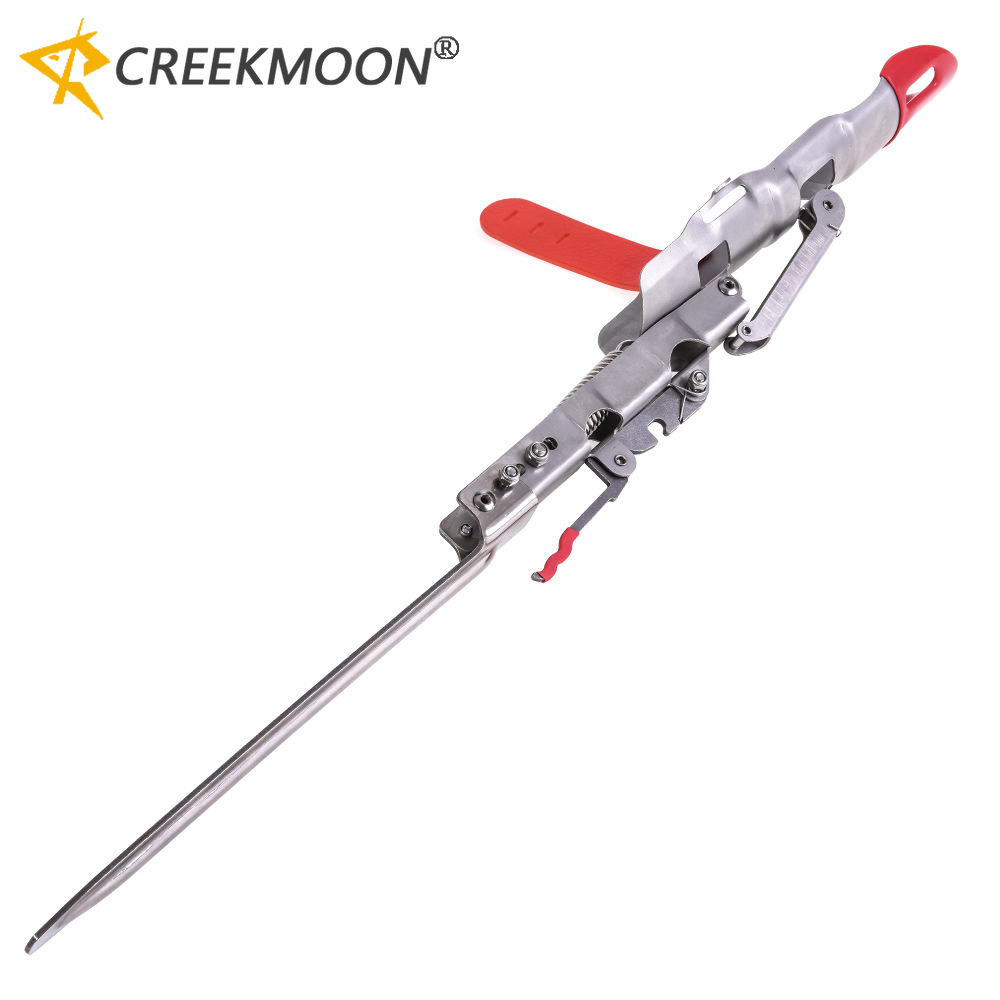 Fishing Rod Pod - 1Pc ハンズフリー自動スプリングアングル釣竿ホルダー折りたたみ式防錆スチールポールスタンドシーロッド釣具ドロップシップ用