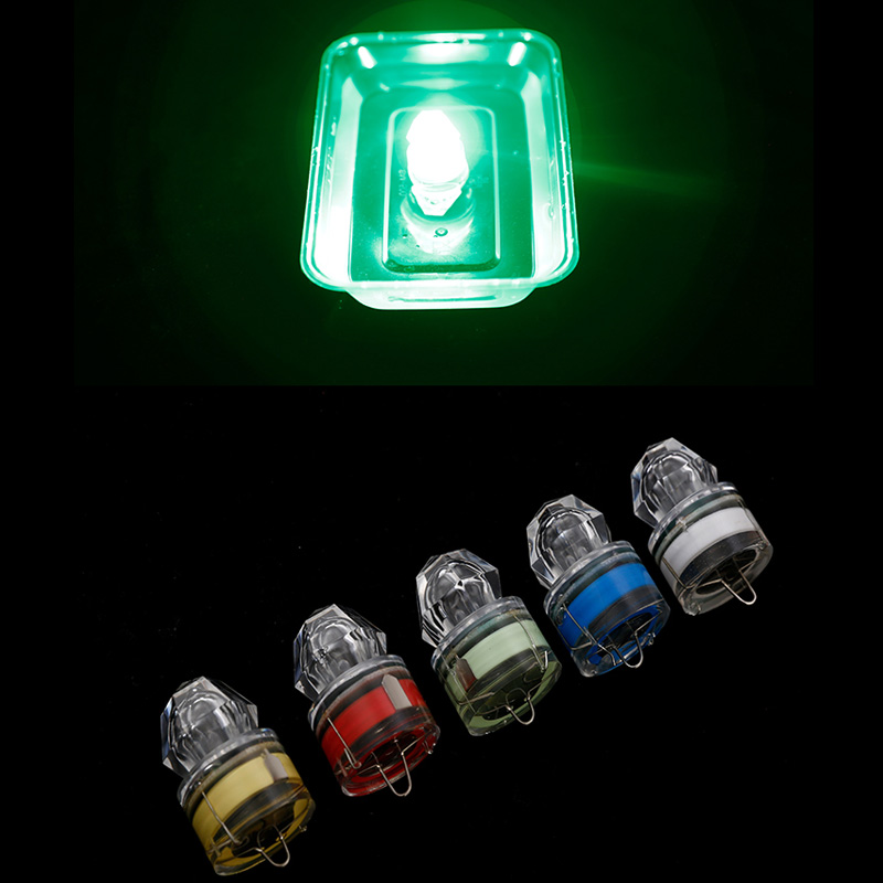 10個/パック LED深海ルアーライト、夜釣り集魚灯、深海水 - Fishing Equipment English のレビューと価格