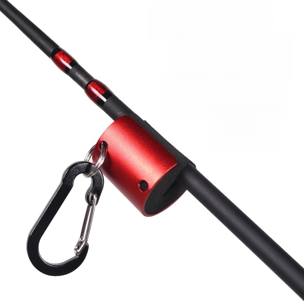 釣り竿ホルダークリップ金属ハウジングサポートウェアラブルベル - Fishing Rod Pod のレビューと価格