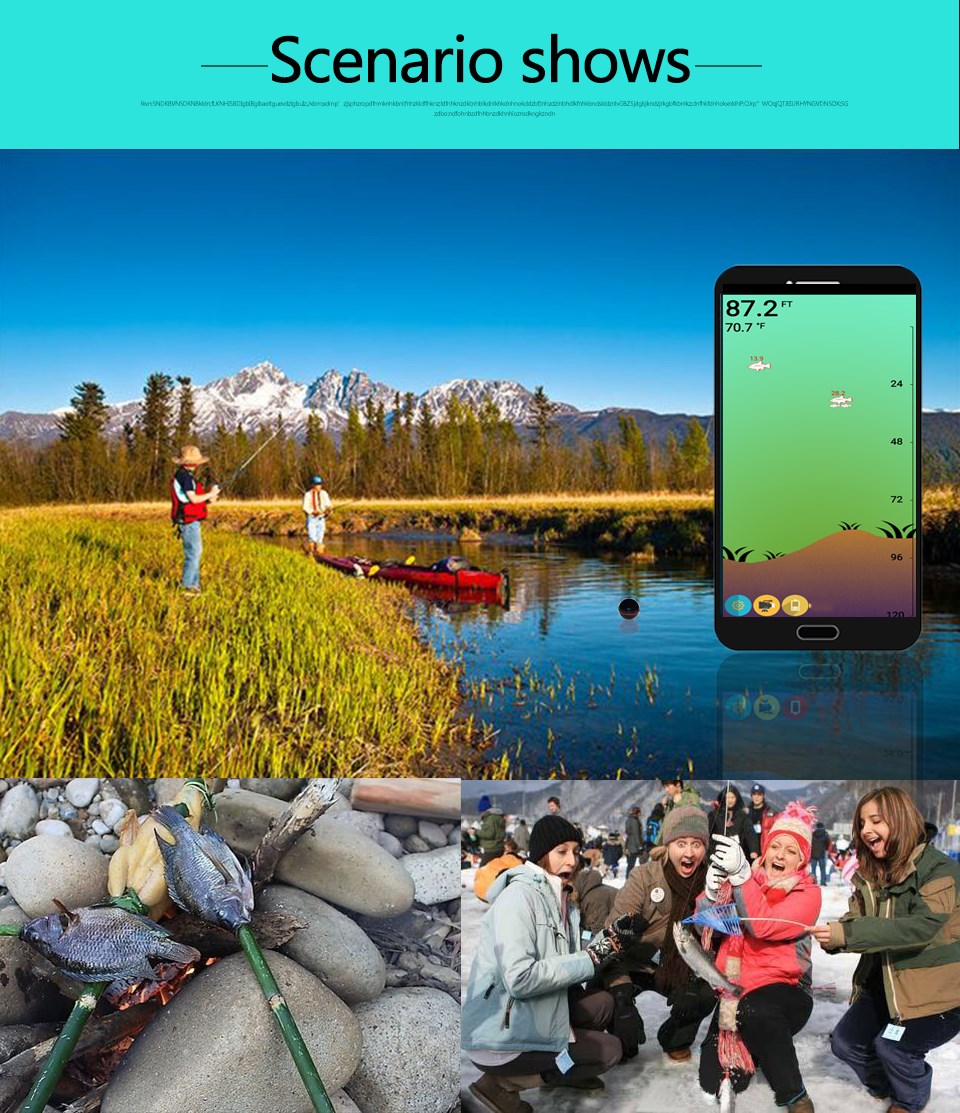 PuPoPan ワイヤレス Bluetooth スマートソナ - Fishing Equipment English のレビューと価格