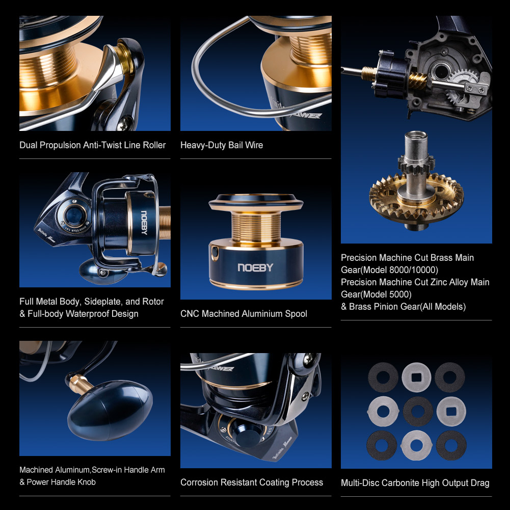 ノビー インフィニットパワー スピニングフィッシングリール  - Daiwa Reel Fuego のレビューと価格