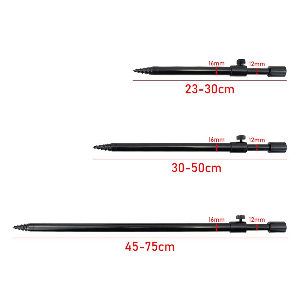 1PC バンクスティック アルミ製 ロッドポッド サポート  - Fishing Rod Pod のレビューと価格