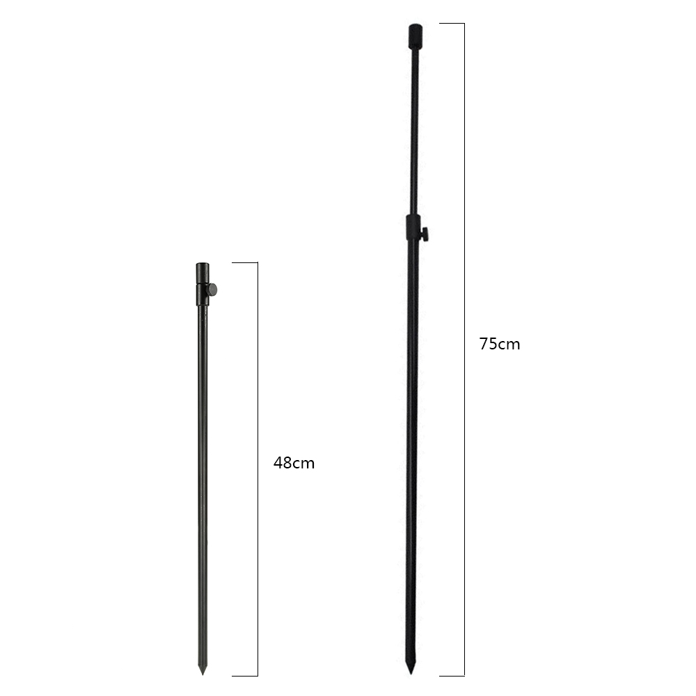 鯉釣り用の調整可能な釣り竿スティック,咬傷アラーム用のレスト - Fishing Rod Pod のレビューと価格