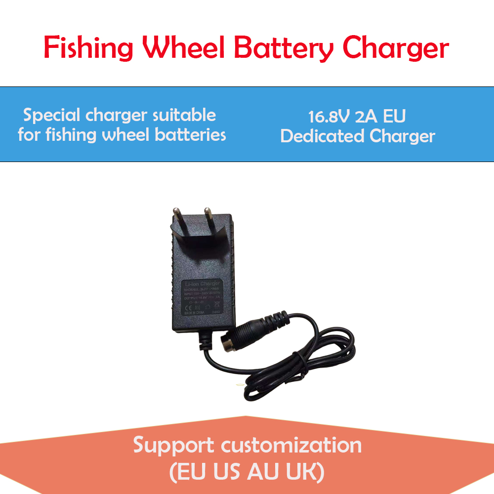 電動ウインチバッテリー 16.8V 2A EU US AU  - Fishing Equipment Uk のレビューと価格