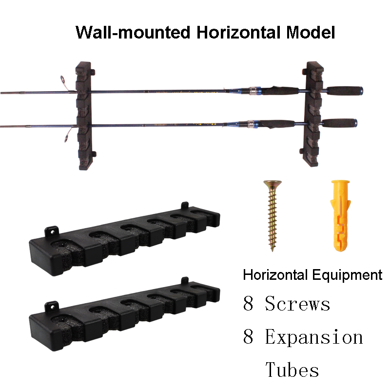 1 個釣竿ツール垂直ディスプレイスタンド釣竿ホルダー壁掛け魚 - Fishing Rod Pod のレビューと価格