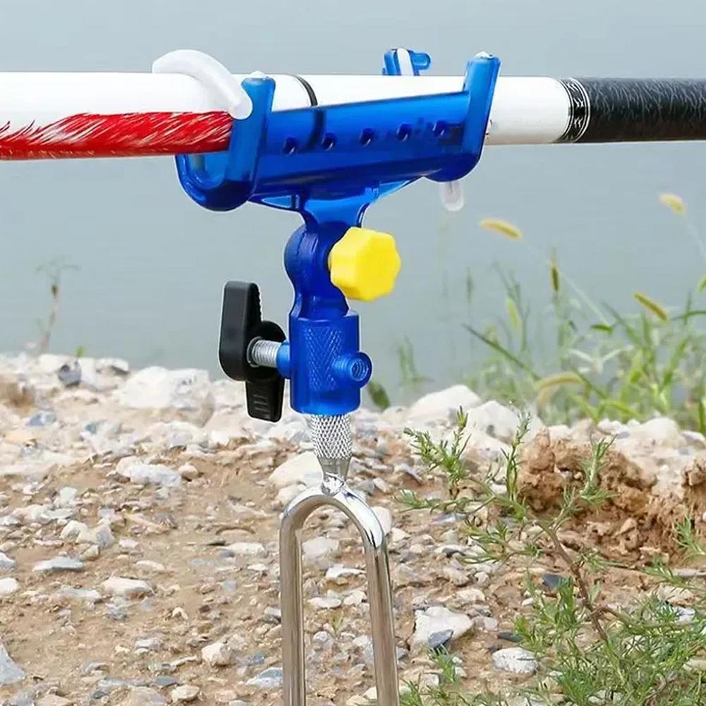 調節可能なユニバーサル釣り竿用グランドスタンド - 厚みのあ - Fishing Rod Pod のレビューと価格