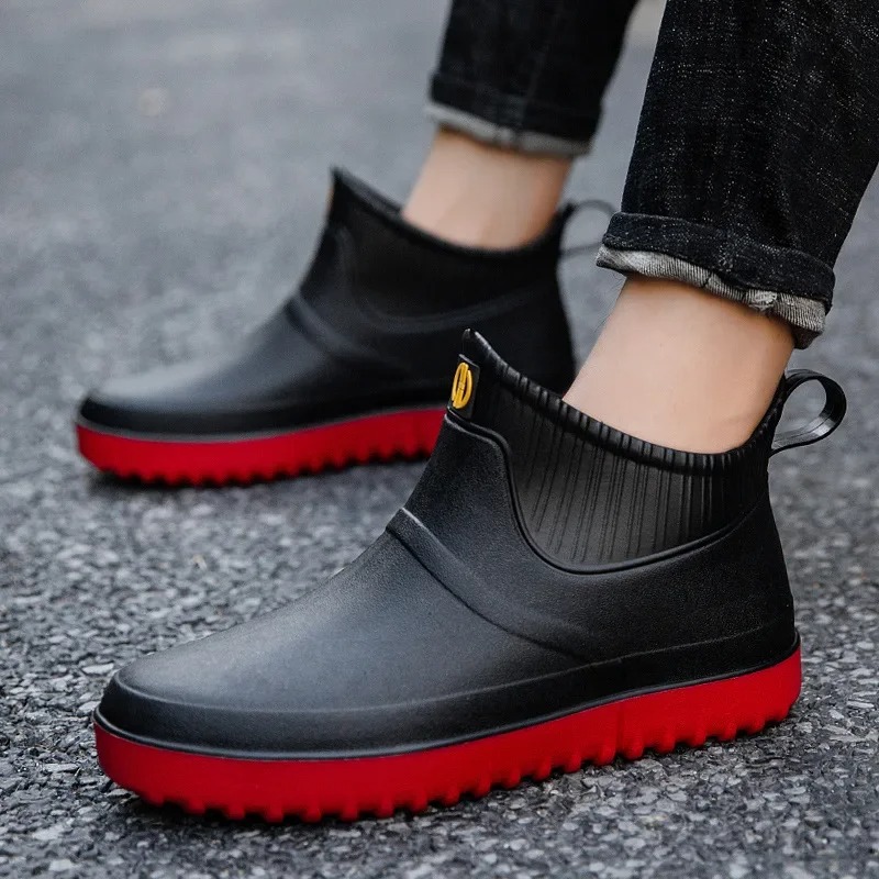 冬用レインシューズ 釣り用具 男性用レインブーツ、滑り止め付 - Fishing Equipment Basic のレビューと価格