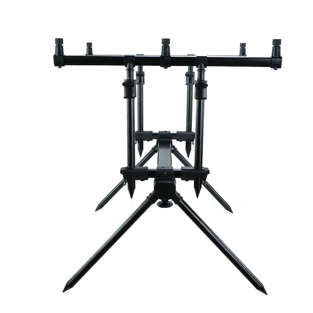 HIRISI調整可能な3ロッド対応鯉釣り用ロッドポッド三脚ス - Fishing Rod Pod のレビューと価格