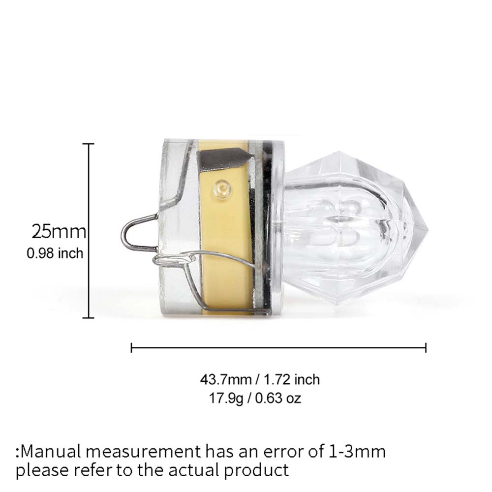1 LED集魚灯、水中深海投影ライト、防水ダイヤモンドチュー - Fishing Equipment English のレビューと価格